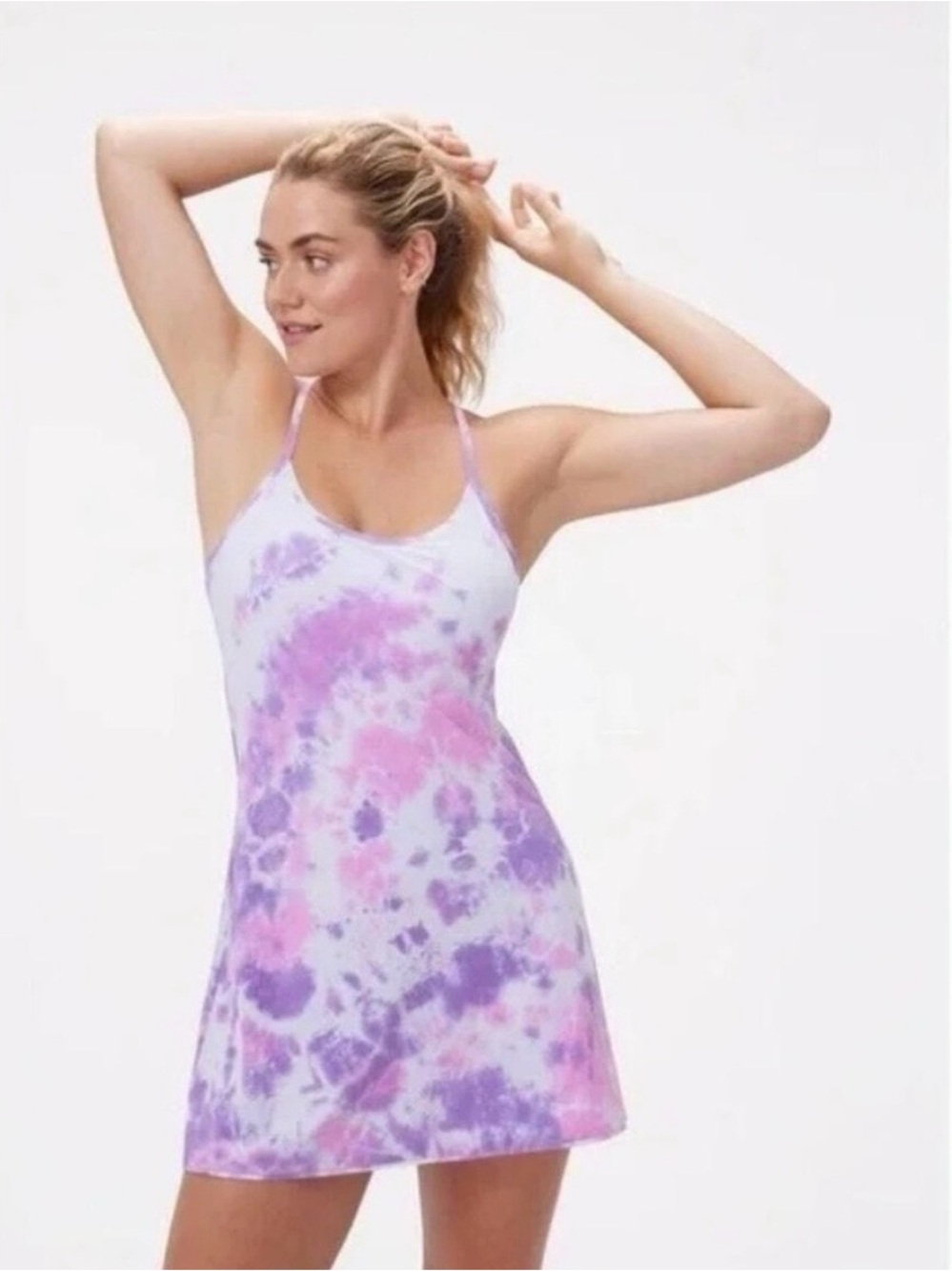 OUTDOOR VOICES- The Exercise Dress Maypop Tie Dye Size XS